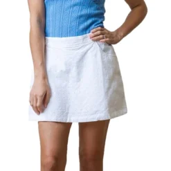 Hope & Henry Womens' Organic Cotton Eyelet Skort -Agnes Orinda Shop GUEST 91bd620d 9cda 443f 8d0a 8a54dc712100