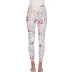 Women's Super Soft Tropical Printed Leggings - White Mark -Agnes Orinda Shop GUEST 91e8aee5 7da6 469a bf25 4d146fe9f6e5