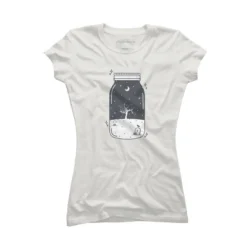 Junior's Design By Humans Halloween In A Jar By Roc21 T-Shirt -Agnes Orinda Shop GUEST 93f25eea dccc 48a1 b7a2 345e53499a91