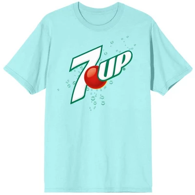 7UP Bubbles Logo Women's Celadon T-Shirt 6 7UP Bubbles Logo Women's Celadon T-Shirt - Image 6