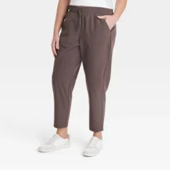 Women's Stretch Woven Taper Pants - All In Motion™ -Agnes Orinda Shop GUEST 960eab6e e6cf 48ed a473 4f1216e0c00a