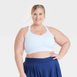 Women's High Support Embossed Racerback Run Sports Bra - All In Motion™ -Agnes Orinda Shop GUEST 982c81d1 4ce9 4411 b4d4 e16e30b33a8b