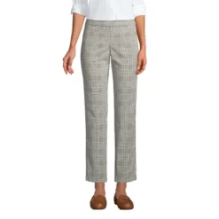 Lands' End Lands' End Women's Mid Rise Pull On Chino Ankle Pants -Agnes Orinda Shop GUEST 9ad614ca 8283 4b0b 8b58 cc2aec217bf8