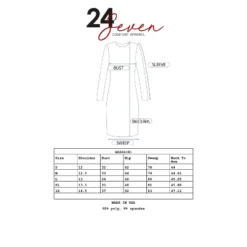 24seven Comfort Apparel Fit And Flare Midi Sleeveless Dress With Pocket Detail -Agnes Orinda Shop GUEST 9afe10a4 e7d7 4e85 8e4f c42c9b4950aa