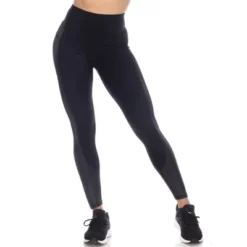 Women's High-Waist Mesh Fitness Leggings - White Mark -Agnes Orinda Shop GUEST 9da2b9f9 ebe6 4c16 b4fd fd330fe1c672