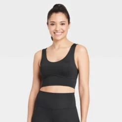 Women's Light Support Brushed Sculpt Bold Stitch Sports Bra - All In Motion™ -Agnes Orinda Shop GUEST 9e00e048 0969 431f b2df ed859a6491d8