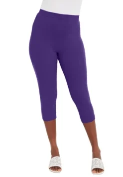 Jessica London Women’s Plus Size Everyday Capri Legging -Agnes Orinda Shop GUEST 9f7676fa 0a22 45dc 8fd5 f74dd244c38a