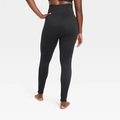 Women's Ultra High-Rise Seamless Waffle Leggings 26" - All In Motion™ 3 Women's Ultra High-Rise Seamless Waffle Leggings 26" - All In Motion™ - Image 3