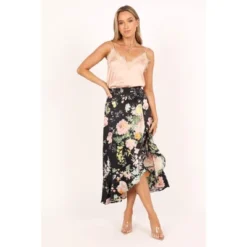 Petal And Pup Womens Meredith Midi Skirt -Agnes Orinda Shop GUEST aa072b49 0bb6 438e adc2 1ac0168d6ce3