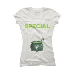 Junior's Design By Humans Halloween Pregnancy Shirt Mom To Be Something Is Brewing By VitMon T-Shirt -Agnes Orinda Shop GUEST aa711c72 fe1b 40ac 89b8 e31ea132c98e