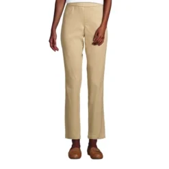Lands' End Lands' End Women's Mid Rise Pull On Chino Ankle Pants -Agnes Orinda Shop GUEST aac5daea f7f5 4ca8 a694 696dcf2c3cb0