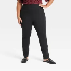 Women's High-Waisted Ponte Leggings - Ava & Viv™ Black -Agnes Orinda Shop GUEST ad737d44 849b 492d bacc 19cc7a78b492