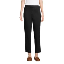Lands' End Lands' End Women's Mid Rise Pull On Chino Ankle Pants -Agnes Orinda Shop GUEST ae6599dd cbc3 4fa7 a59c 98c891222d05