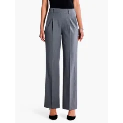 NIC + ZOE 31" The Avenue Wide Leg Pleated Pant