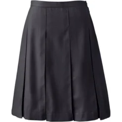 Lands' End Lands' End School Uniform Women's Tall Solid Box Pleat Skirt Top Of Knee -Agnes Orinda Shop GUEST b2450461 1993 4138 a56b e3044fcec690