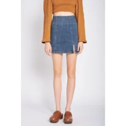 EMORY PARK Women's Jean Skirts Mini -Agnes Orinda Shop GUEST bbd77a7c 20c9 428d bebf d0f1c43b3e0b