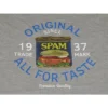 Spam Original All For Taste Women's Gray Heather Crop T-shirt
