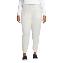 Lands' End Women's Tie Waist T100 Fleece Jogger Pants -Agnes Orinda Shop GUEST be0d1da2 0eeb 4ba3 8315 e34b8a69fd41