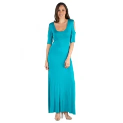 Half Sleeve Maxi Womens Dress -Agnes Orinda Shop GUEST bf777344 5275 4a94 8ee5 718fb91fea46