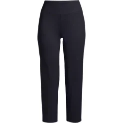 Lands' End Lands' End Women's Tall Active Crop Yoga Pants -Agnes Orinda Shop GUEST c0acb0fb 76ea 440c 9538 a7b8340b488a