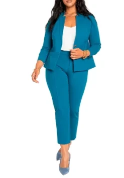 ELOQUII Women’s Plus Size The Ultimate Stretch Suit Pintuck Pant -Agnes Orinda Shop GUEST c3328eb3 e5ba 4440 9955 d7ee6898c7b8