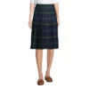 Lands' End Lands' End School Uniform Women's Plaid Pleated Skirt Below The Knee