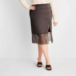 Women's Lace Midi Slip Skirt - Future Collective™ With Reese Blutstein Dark Gray 7 Women's Lace Midi Slip Skirt - Future Collective™ With Reese Blutstein Dark Gray -Agnes Orinda Shop GUEST cd5b1b9e 0093 4c01 b5a0 7e7409650aee