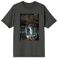 Jujutsu Kaisen Poster Art Crew Neck Short Sleeve Charcoal Women's T-shirt -Agnes Orinda Shop GUEST d1487167 90fe 4187 8392 5e99eaca3c64