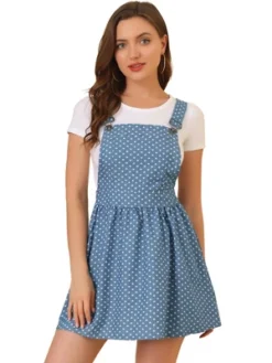 Allegra K Women's Pattern Overall Adjustable Shoulder Suspender Straps Mini Skirt 18 Allegra K Women's Pattern Overall Adjustable Shoulder Suspender Straps Mini Skirt -Agnes Orinda Shop GUEST d38469e7 9a09 4115 918e 393cd9aceca2