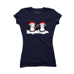 Junior's Design By Humans Christmas Penguins Are So Cute By Happinessinatee T-Shirt -Agnes Orinda Shop GUEST d3eb00ca 235a 4fcd bbe0 a0387245d001