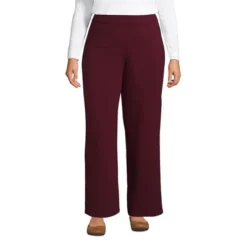 Lands' End Women's Starfish Mid Rise Wide Leg Pull On Pants -Agnes Orinda Shop GUEST d77409f9 ed9f 4286 9ec2 4ed3f8d683b5