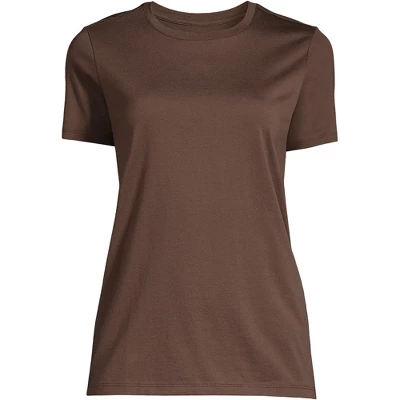 Lands' End Women's Tall Relaxed Supima Cotton Short Sleeve Crewneck T-Shirt 13 Lands' End Women's Tall Relaxed Supima Cotton Short Sleeve Crewneck T-Shirt - Image 13