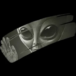 Junior's Design By Humans Alien By Surgeryminor T-Shirt