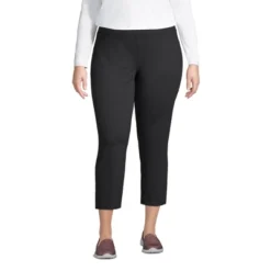 Lands' End Women's Active Crop Yoga Pants -Agnes Orinda Shop GUEST df9c0e16 3d63 4592 ac9f 0b3d9d908036