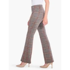 NIC + ZOE 31" Sketched Plaid Bootcut Pant -Agnes Orinda Shop GUEST e0ed9d7a 5e16 4f17 8d85 819622166f8b