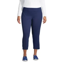 Lands' End Women's Active Crop Yoga Pants -Agnes Orinda Shop GUEST e2873e9a 9016 48fa 9bd7 0409a39bb7fa