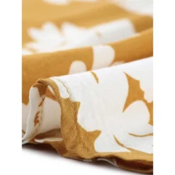 Agnes Orinda Women's Plus Size V Neck Elastic Waist Ditsy Floral Midi Dresses -Agnes Orinda Shop GUEST e7a0b317 6418 49aa 96a8 ca152cba90a6