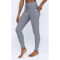 Yogalicious Interlink High Waist Ribbed Jogger With Pockets And Drawstring -Agnes Orinda Shop GUEST e9cfac40 46f2 42c3 93f3 a049c065d1a3