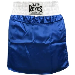 Cleto Reyes Women's Satin Polyester Boxing Skirt Trunks - Blue/White -Agnes Orinda Shop GUEST eaf5fd58 617b 4584 90df 4d53afdf50c2