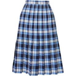 Lands' End Lands' End School Uniform Women's Plaid Pleated Skirt Below The Knee -Agnes Orinda Shop GUEST eb4ec46d dc29 4983 bd69 55dfefb01e15