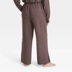 Women's Waffle Wide Leg Pants - All In Motion™ -Agnes Orinda Shop GUEST eb515c26 d650 4ef6 8f3a 02b7b4f510c8