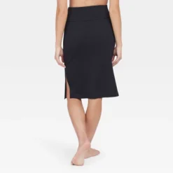 Assets By Spanx Women's Ponte Side Slit Skirt -Agnes Orinda Shop GUEST eca48a08 0cb1 4167 a48c 07d7c4985250