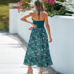 Women's Paisley Print Halter Ruched Maxi Dress - Cupshe 8 Women's Paisley Print Halter Ruched Maxi Dress - Cupshe -Agnes Orinda Shop GUEST ee76f7d1 1979 4cbb 90c4 3f020987c1af