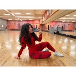 Miraculous Ladybug Womens Leggings Active Cosplay - Seamless For Gym Workout, Exercise, Yoga, Running By MAXXIM