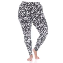Plus Size Super Soft Leopard Printed Leggings - White Mark -Agnes Orinda Shop GUEST ef36eda7 9fd8 4ed5 a50d 007b12f6c21e