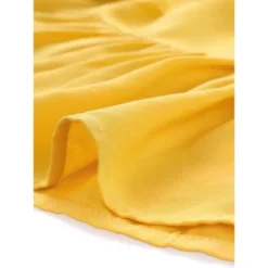 Allegra K Women's Button Decor High Waist Solid Color Asymmetrical Ruffle Skirt -Agnes Orinda Shop GUEST f66ed00b e841 4975 a6f7 0b950b126372