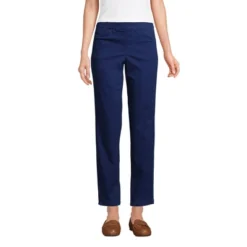 Lands' End Lands' End Women's Mid Rise Pull On Chino Ankle Pants -Agnes Orinda Shop GUEST f8cc2da7 c9ce 4a64 b43f 8b5c7f26906f
