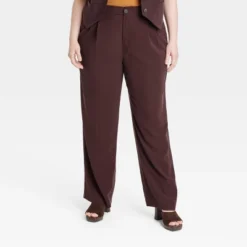 Women's High-Rise Relaxed Fit Full Length Baggy Wide Leg Trousers - A New Day™ -Agnes Orinda Shop GUEST fa89858d 70bb 43d3 bfc3 e6420024e521