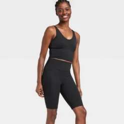 Women's Brushed Sculpt High-Rise Bike Shorts 10" - All In Motion™ 8 Women's Brushed Sculpt High-Rise Bike Shorts 10" - All In Motion™ -Agnes Orinda Shop GUEST fbb64800 72fa 477b a62b debf6fe31215