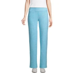 Lands' End Women's Starfish Mid Rise Straight Leg Elastic Waist Pull On Pants -Agnes Orinda Shop GUEST fc93da77 6a3f 4ded 95e6 a3aca5075b5e